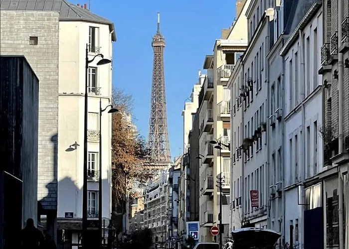 Lägenhet Eiffel Tour Cosy Farniente